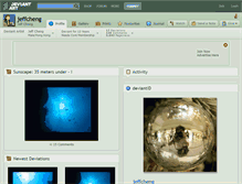 Tablet Screenshot of jeffcheng.deviantart.com