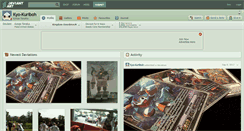 Desktop Screenshot of kyo-kuriboh.deviantart.com