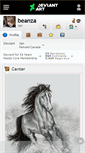 Mobile Screenshot of beanza.deviantart.com