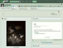 Tablet Screenshot of cemirene.deviantart.com