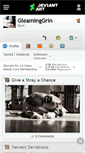 Mobile Screenshot of gleaminggrin.deviantart.com