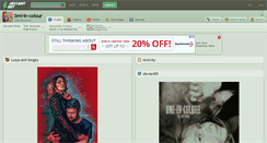 Desktop Screenshot of 0mi-in-colour.deviantart.com