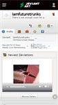 Mobile Screenshot of iamfuturetrunks.deviantart.com