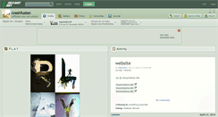 Desktop Screenshot of crashfusion.deviantart.com