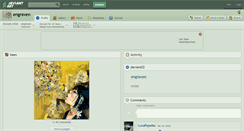 Desktop Screenshot of engraven.deviantart.com