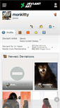 Mobile Screenshot of monkitty.deviantart.com