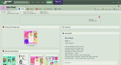 Desktop Screenshot of miss-petal.deviantart.com
