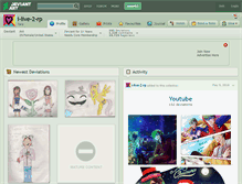 Tablet Screenshot of i-live-2-rp.deviantart.com