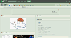 Desktop Screenshot of hyprix.deviantart.com