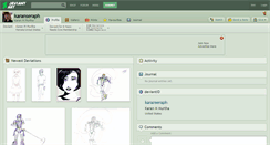 Desktop Screenshot of karanseraph.deviantart.com