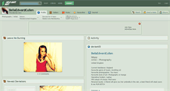 Desktop Screenshot of bellaedwardcullen.deviantart.com