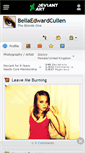 Mobile Screenshot of bellaedwardcullen.deviantart.com