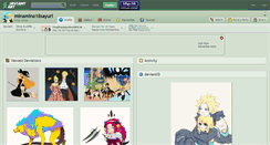 Desktop Screenshot of minamino18sayuri.deviantart.com