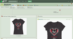Desktop Screenshot of faeryshivers.deviantart.com