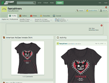 Tablet Screenshot of faeryshivers.deviantart.com