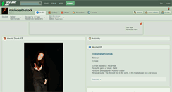 Desktop Screenshot of nobledeath-stock.deviantart.com