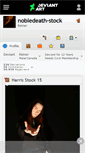 Mobile Screenshot of nobledeath-stock.deviantart.com