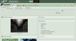 Desktop Screenshot of echostatic.deviantart.com