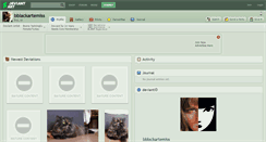 Desktop Screenshot of bblackartemiss.deviantart.com
