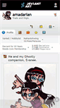 Mobile Screenshot of amadarian.deviantart.com