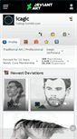 Mobile Screenshot of icagic.deviantart.com