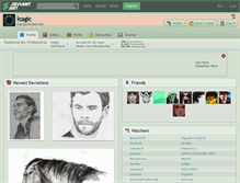 Tablet Screenshot of icagic.deviantart.com