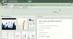 Desktop Screenshot of koujit.deviantart.com