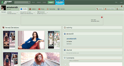 Desktop Screenshot of annekeroth.deviantart.com
