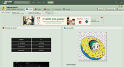 Desktop Screenshot of katsarayuki.deviantart.com