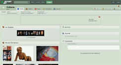Desktop Screenshot of oxibaras.deviantart.com