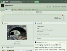 Tablet Screenshot of kates-stock.deviantart.com