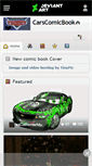 Mobile Screenshot of carscomicbook.deviantart.com