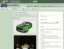 Tablet Screenshot of carscomicbook.deviantart.com