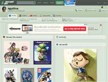 Tablet Screenshot of agustinus.deviantart.com