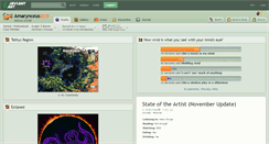 Desktop Screenshot of amarynceus.deviantart.com