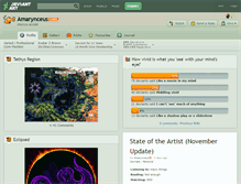 Tablet Screenshot of amarynceus.deviantart.com
