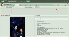 Desktop Screenshot of nirvanaraeven.deviantart.com