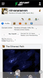 Mobile Screenshot of nirvanaraeven.deviantart.com