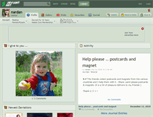 Tablet Screenshot of nardan.deviantart.com