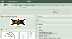 Desktop Screenshot of eride.deviantart.com