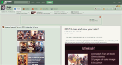 Desktop Screenshot of jiuge.deviantart.com