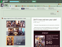 Tablet Screenshot of jiuge.deviantart.com