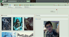 Desktop Screenshot of ecanhoj.deviantart.com