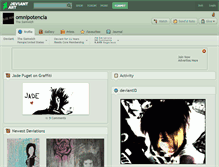 Tablet Screenshot of omnipotencia.deviantart.com