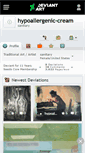 Mobile Screenshot of hypoallergenic-cream.deviantart.com