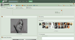Desktop Screenshot of inayaart.deviantart.com
