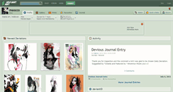 Desktop Screenshot of meocco.deviantart.com