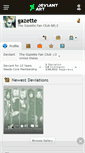Mobile Screenshot of gazette.deviantart.com