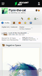 Mobile Screenshot of flynn-the-cat.deviantart.com