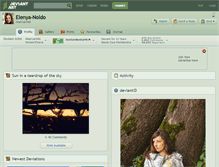 Tablet Screenshot of elenya-noldo.deviantart.com